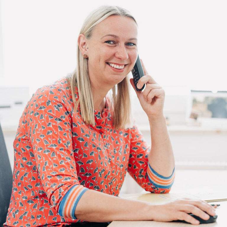 Schwester Claudia, PDL Tagespflege beim Pflegedienst Katrin Schulz in Dresden